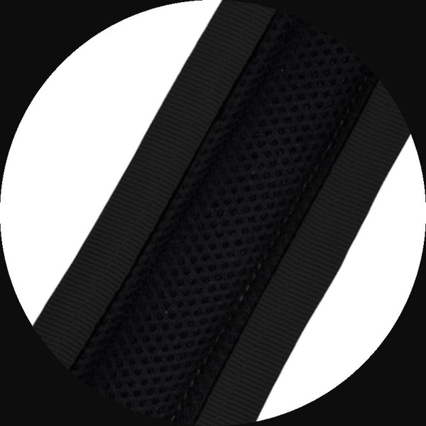 Breathable shoulder padding