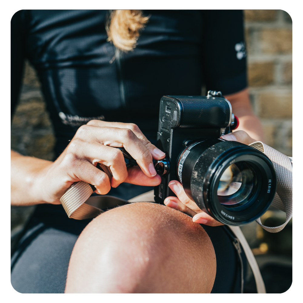 3 Point Magnetic Cycling Camera Strap